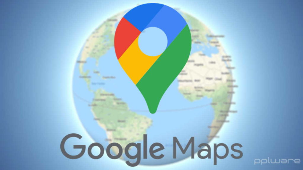 Google Maps simples interface barra