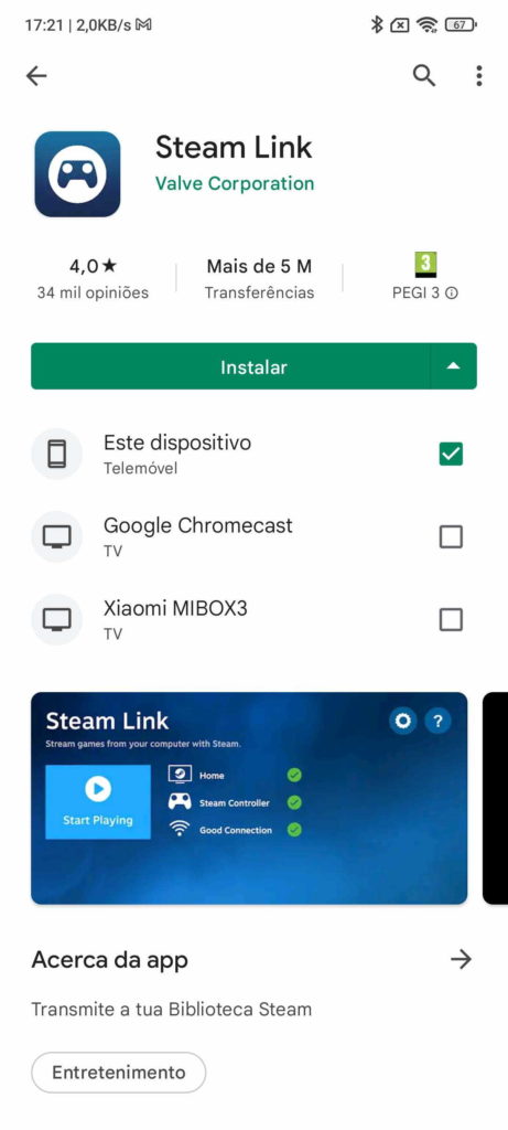 Google Android Play Store apps dispositivos
