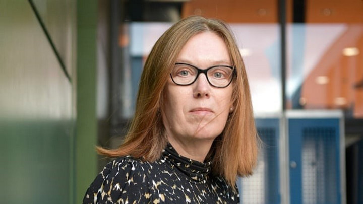 Sarah Gilbert, cientista responsável pelo desenvolvimento da vacina contra a COVID-19 Oxford-AstraZeneca