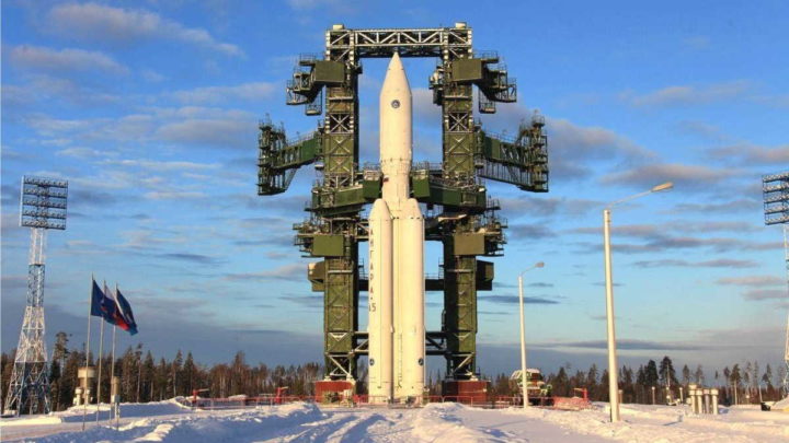 Angara A5 Terra foguetão russo