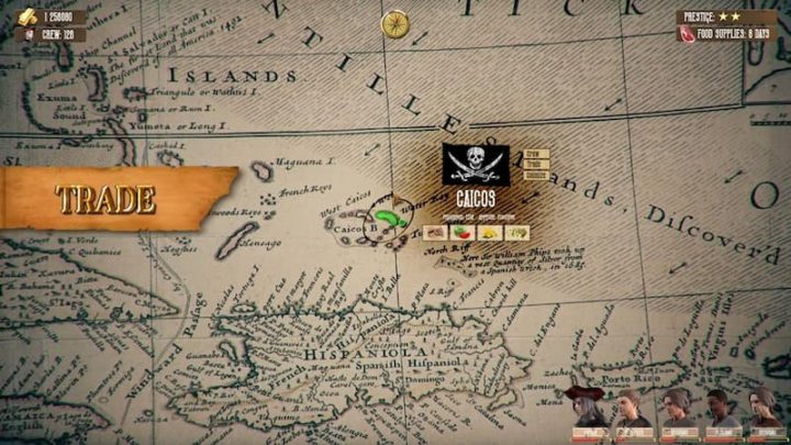 Sailors: Age of Corsairs, Piratas das Caraíbas no Séc. XVII