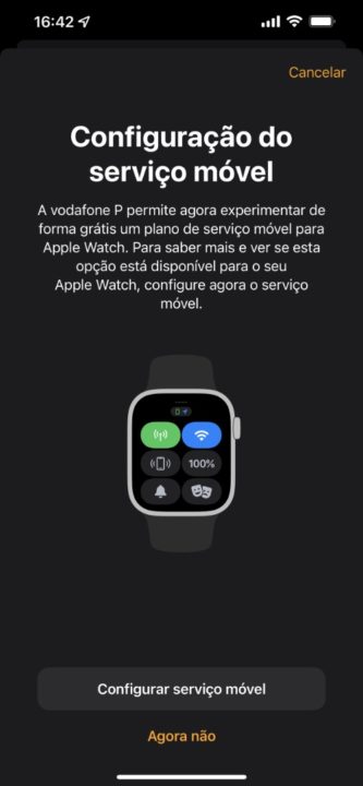 Imagem app Watch para Apple Watch Series 7 Cellular