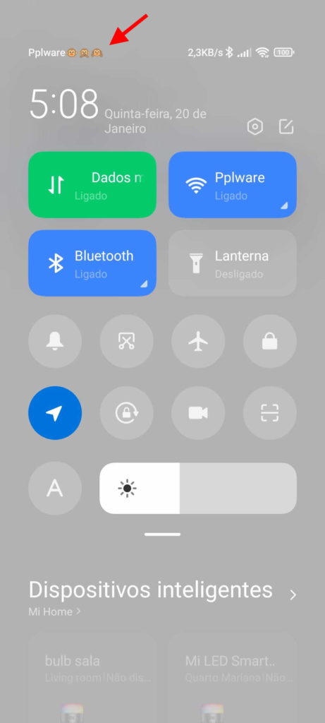 Xiaomi MIUI nome operadora smartphone