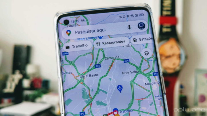 Google Maps rotas guardar destino