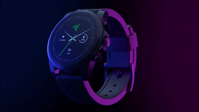 Razer X Fossil Gen 6 smartwatch gamers