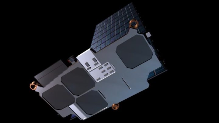 Ilustración del satélite Starlink