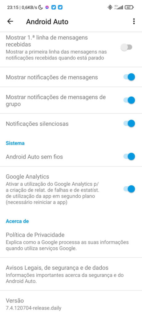 Android Auto Google novidades versão interface
