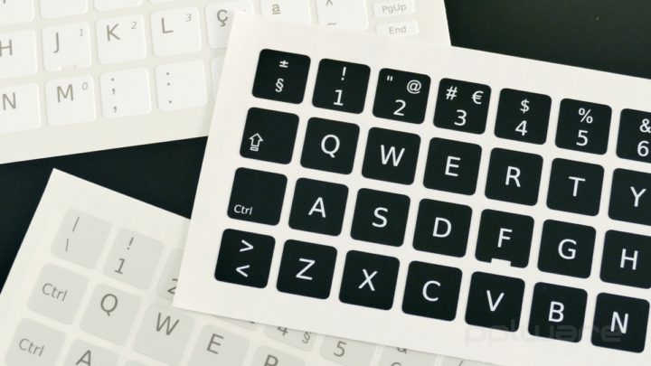 Testámos autocolantes para teclados: idiomas diferentes já não são problema