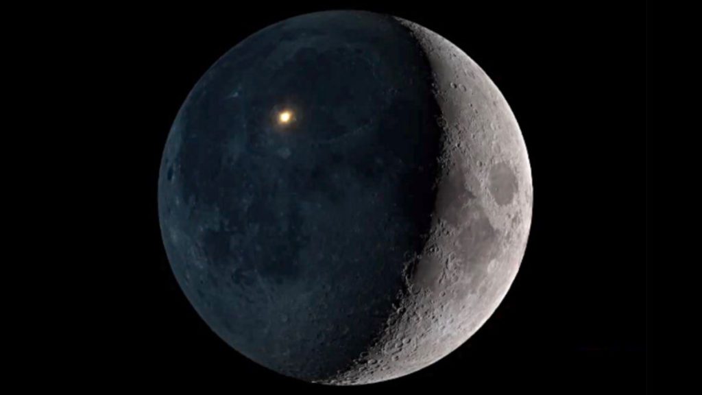 Afinal não é um foguetão Falcon 9 que está prestes a atingir a Lua…