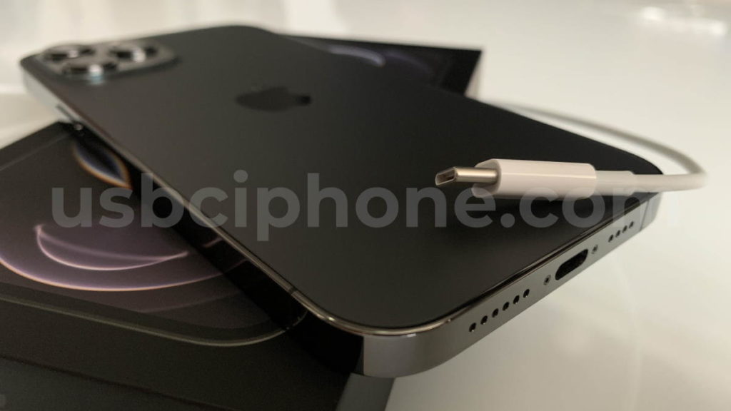 iPhone USB-C Apple Lightning interface