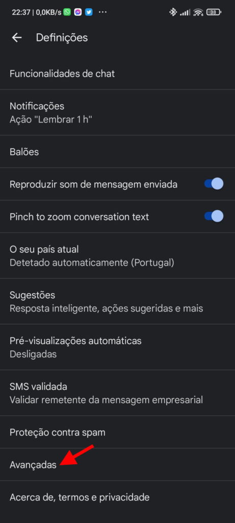 Android Mensagens reações iMessage iPhone