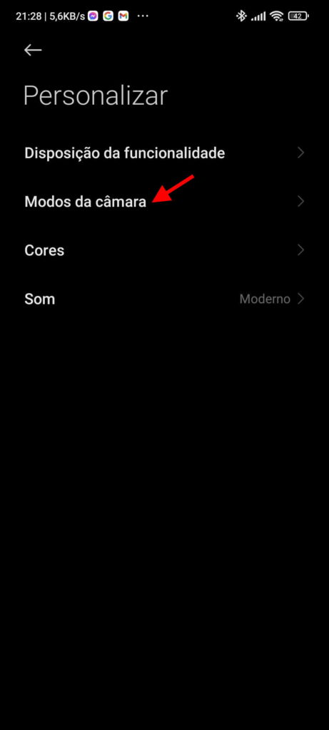 câmara smartphone Xiaomi modos fotografia