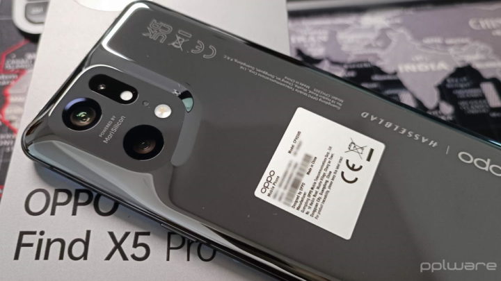 OPPO Find X5 smartphone fotografia