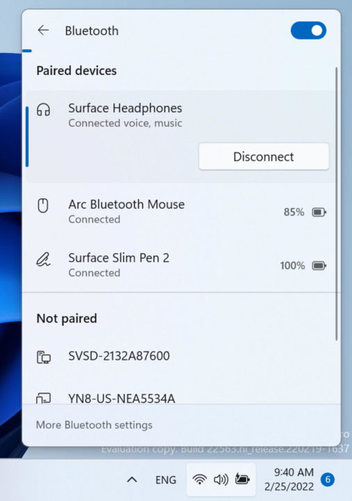 Windows 11 Bluetooth Microsoft novidades gerir