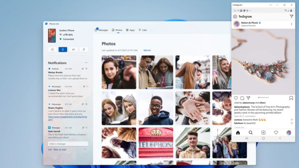 Phone Link: É com esta novidade que a Microsoft quer unir o Windows com o Android