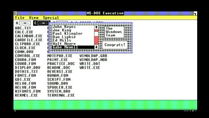 37 anos depois, alguém encontrou um Easter egg no Windows 1.0