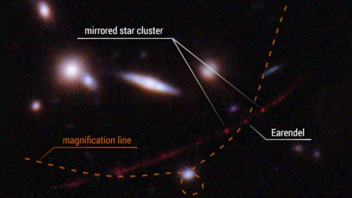 Imagem descoberta do Hubble