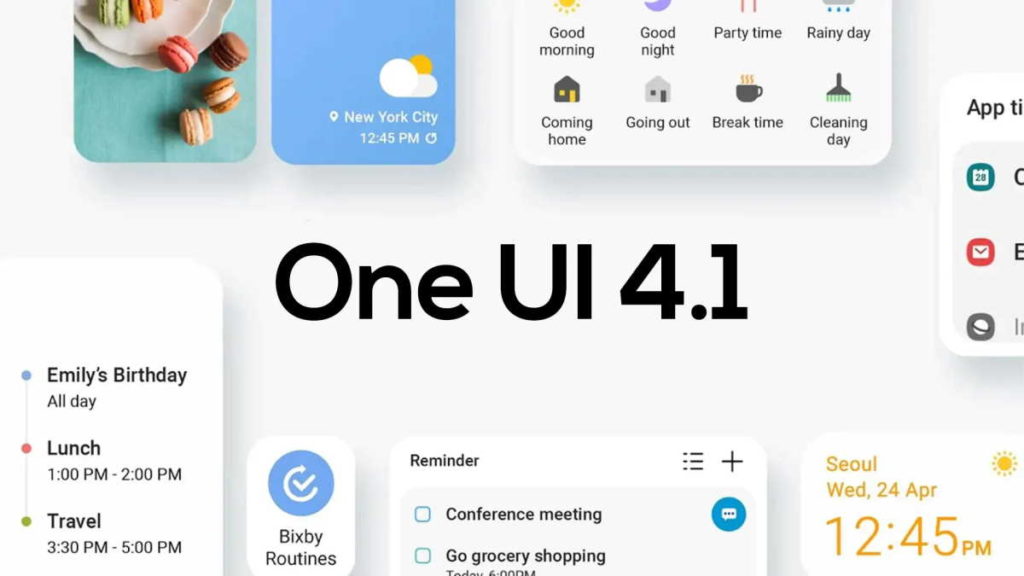 Samsung revela que One UI 4.1 está pronta a ser lançada e Galaxy Z Fold 3 recebe primeiro