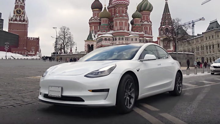 Elon Musk Tesla cars Russia Ukraine
