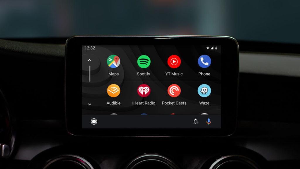 Android Auto Google interface