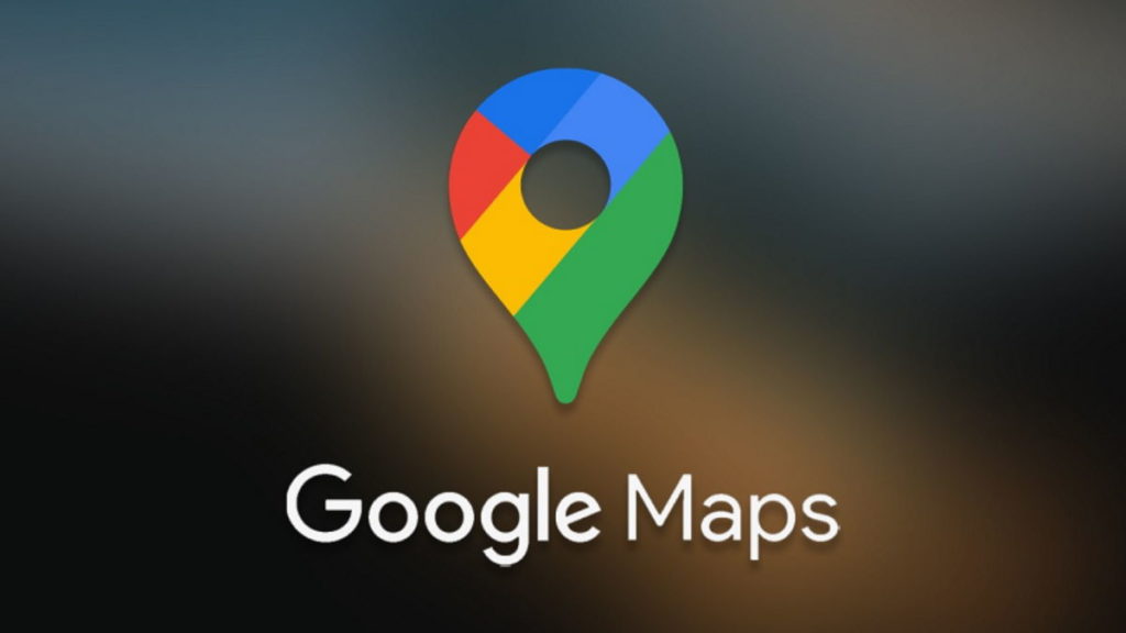 Google Maps mapa interface