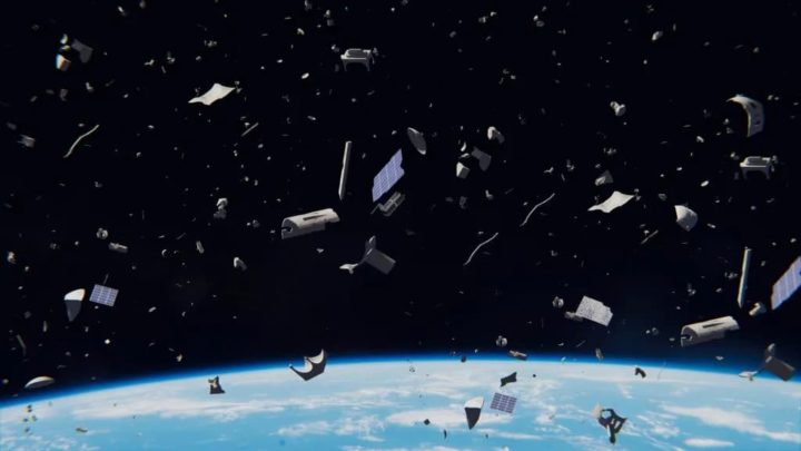 ¿Sabías que hay más de 30.000 piezas de basura espacial en la órbita de la Tierra?