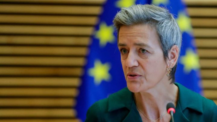 Vice-presidente da Comissão Europeia Margrethe Vestager