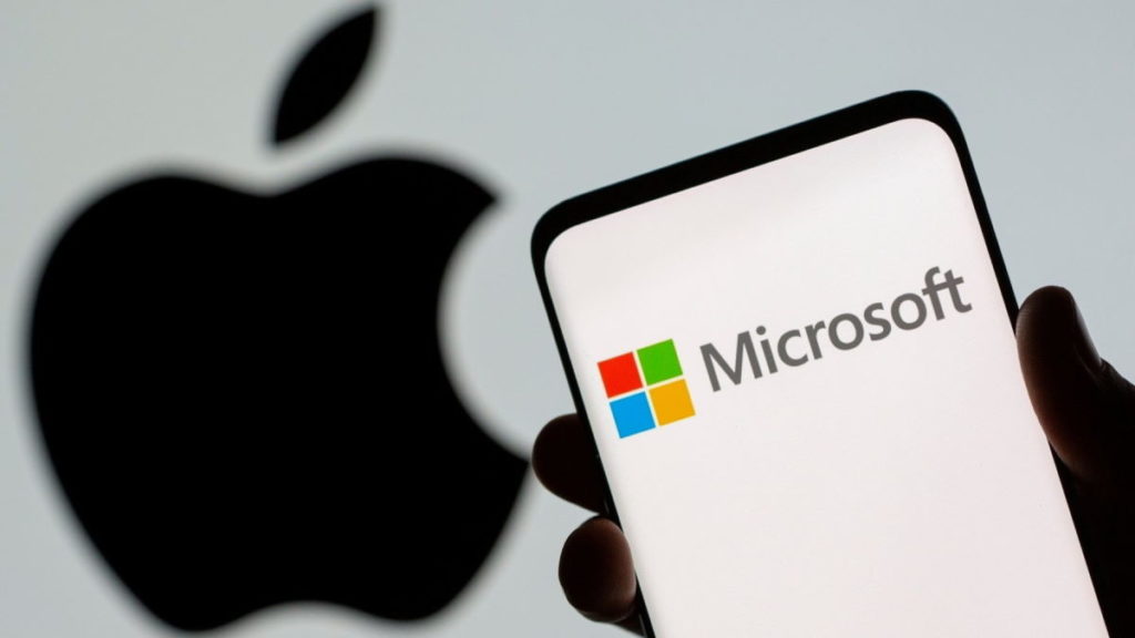 Microsoft iguala mais um marco da Apple: valer 3 biliões de dólares