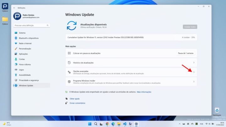 Windows 11 horas atividade Microsoft