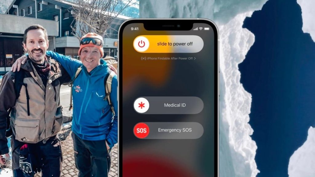 SOS de emergência no iPhone salvou snowboarder que caiu numa fenda