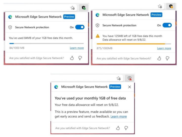Microsoft Edge segurança VPN Cloudflare