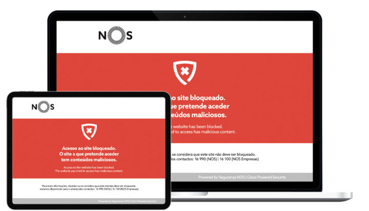     NOS just launched a safe browsing service for online threats