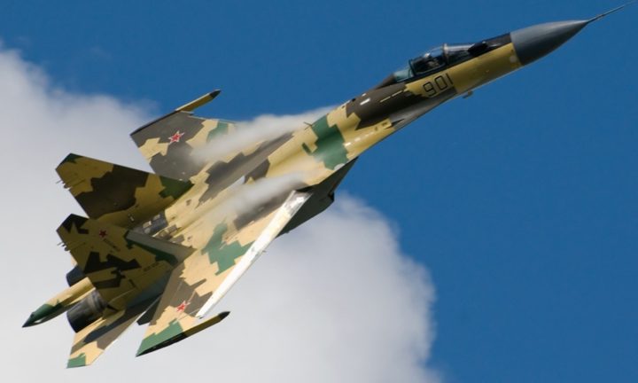 Caça MiG-29 ucraniano derrubou um super jato russo Su-35