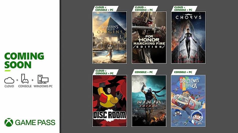 Xbox Game Pass: veja os jogos que chegam em outubro