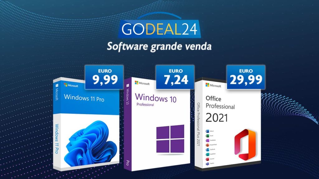 Godeal24 Office Software Sale! E ainda chave vitalícia Windows 10 Pro a 5,57€
