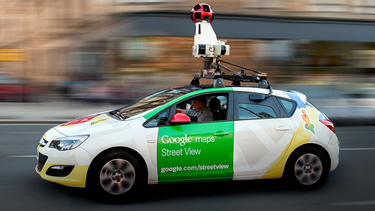 Google Maps Street View carro imagens