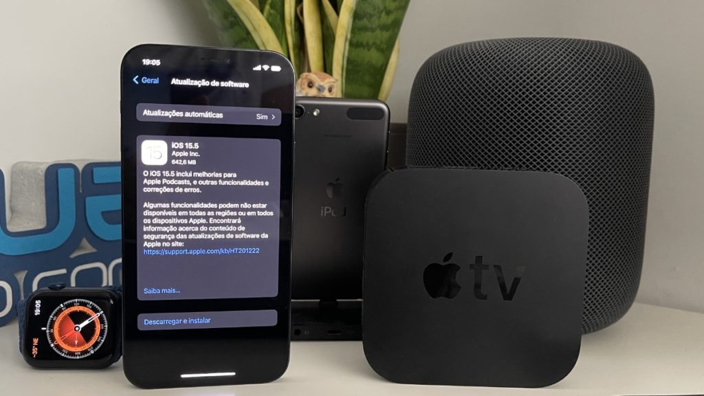 Apple lançou a versão final do iOS 15.5, iPadOS 15.5, tvOS 15.5, macOS 12.4 e watchOS 8.6