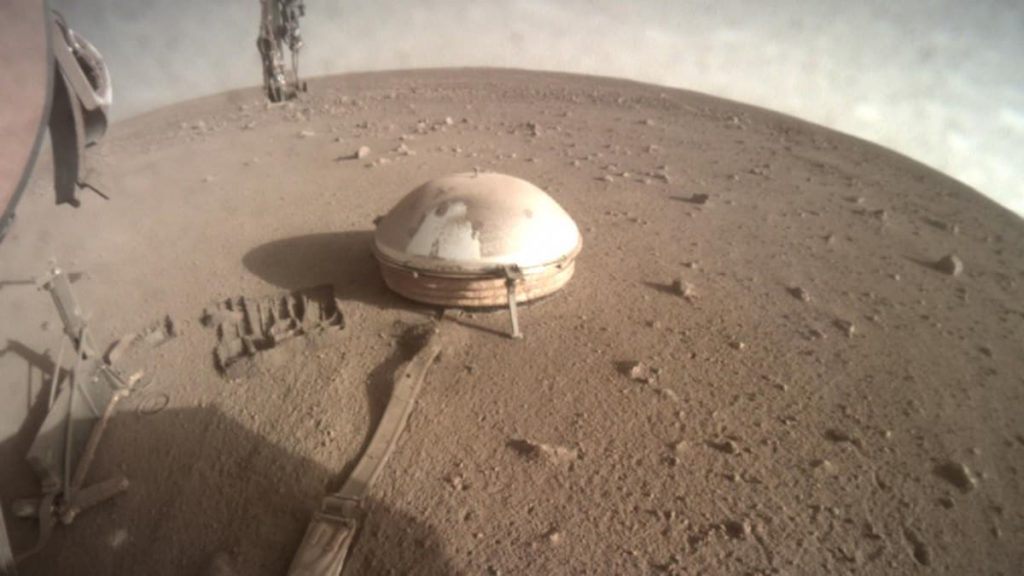 Sonda InSight da NASA detetou um fortíssimo sismo em Marte