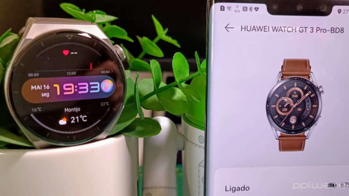 GT 3 Pro Huawei smartwatch relógio
