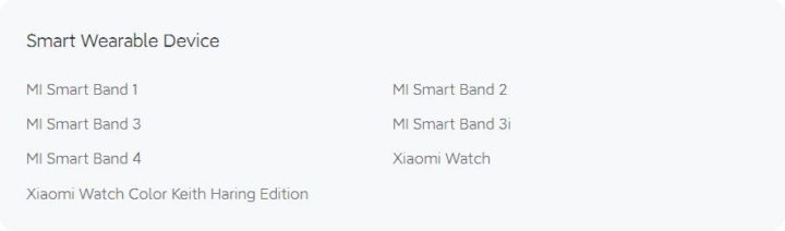 Xiaomi Mi Band atualizações gadgets smartwatches