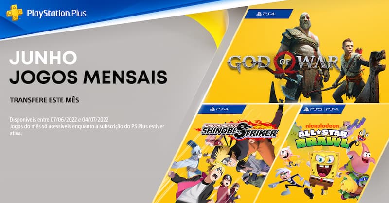 Agora é oficial! Confira os jogos da PS Plus junho de 2022!
