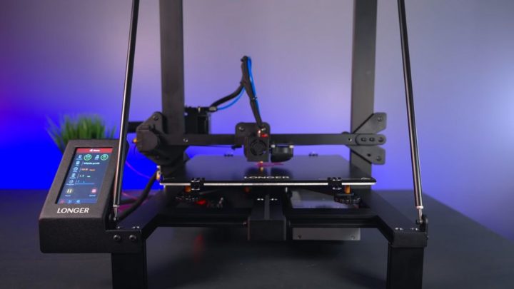 Impressora 3D LONGER LK5 PRO - maior estabilidade e qualidade de impressão