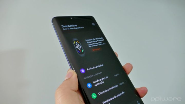 Xiaomi Mi Band 7 atualização smartband