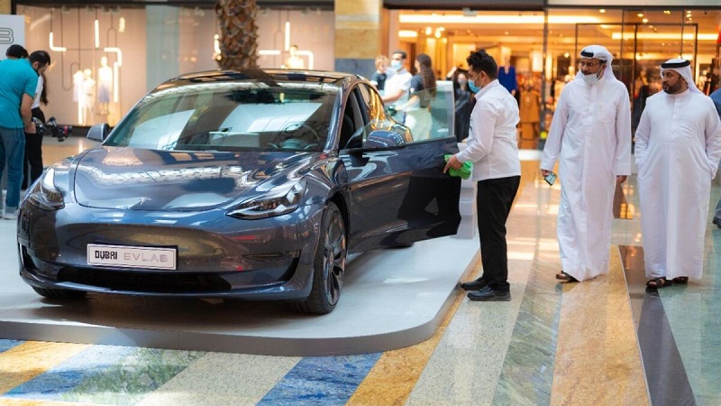Procura de carros elétricos aumentou 200% nos Emirados Árabes Unidos