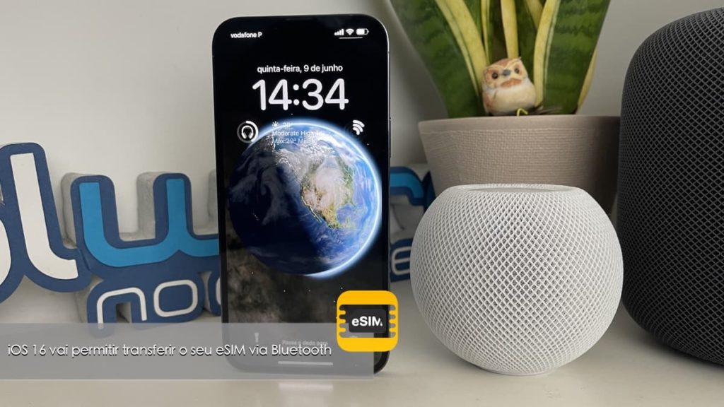 iOS 16 vai facilitar a transferência de um eSIM entre iPhones via Bluetooth
