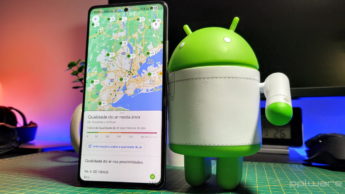 Google Maps qualidade ar Android