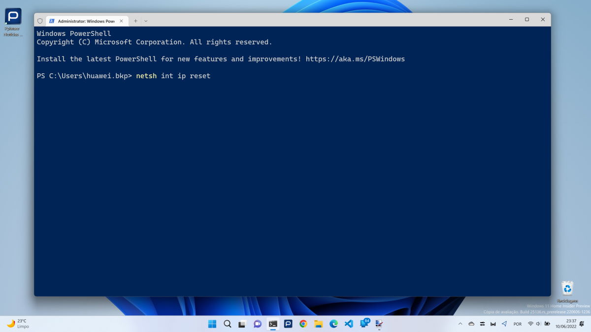 Windows 11 rede problemas Microsoft comando