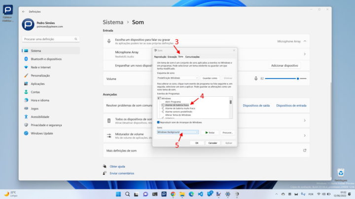Windows 11 sons Microsoft personalizar sistema