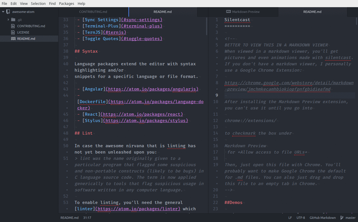 Atom GitHub VS Code Microsoft Codespaces