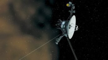 Ilustração sondas Voyager da NASA